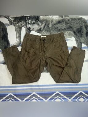 Women’s LOFT Green Cargo Pants Size 6